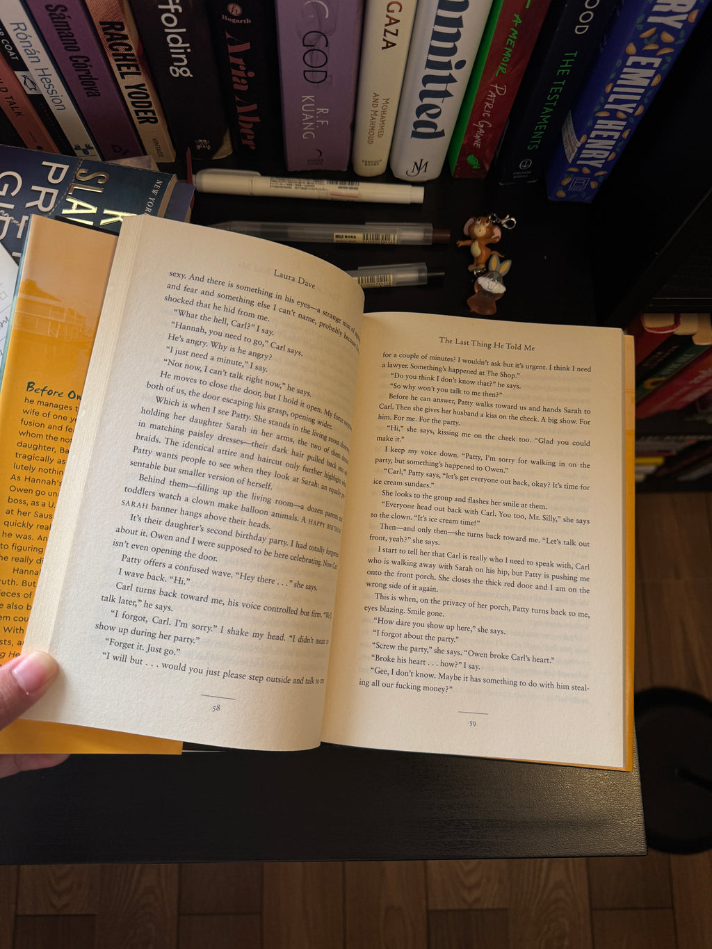 The Last Thing He Told Me by Laura Dave (Hardbound)