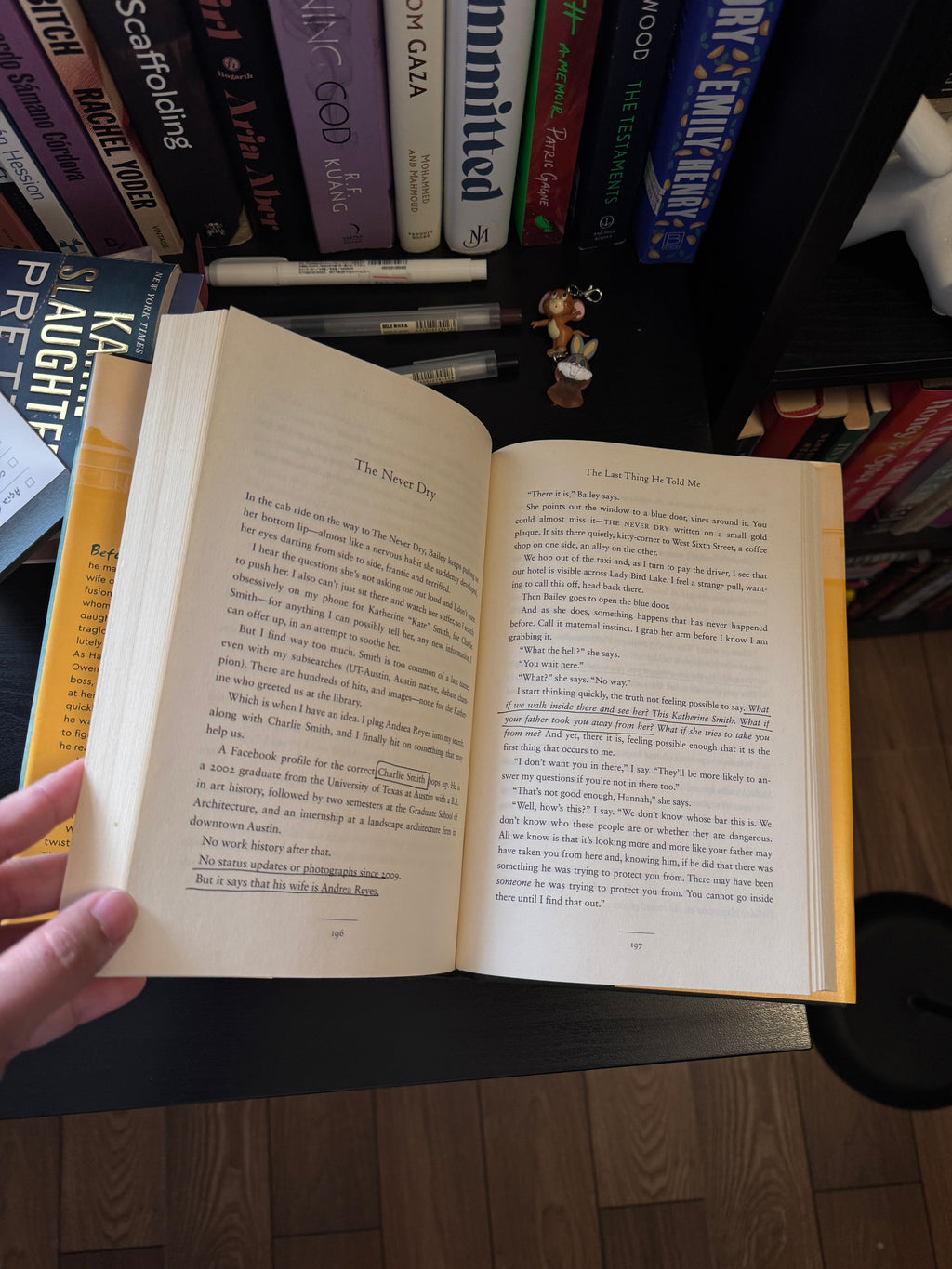 The Last Thing He Told Me by Laura Dave (Hardbound)